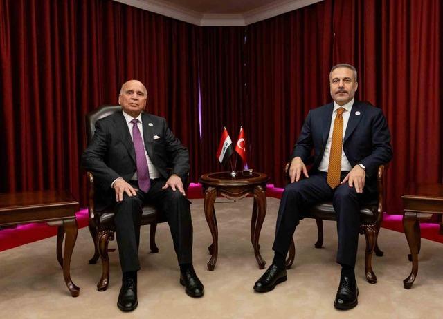Dışişleri Bakanı Fidan, Iraklı mevkidaşı Hüseyin ile görüştü 1
