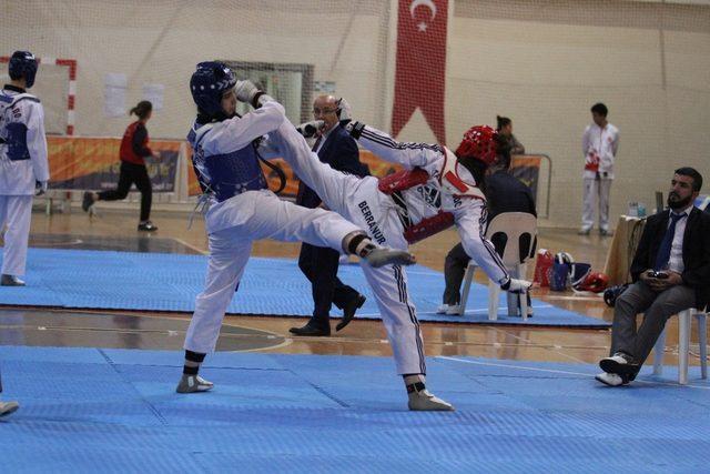 Taekwondo gençler grup müsabakaları tamamlandı