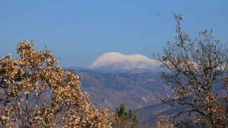 Çankırı’da sonbahar ve kış aynı karede