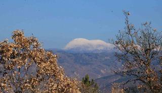 Çankırı’da sonbahar ve kış aynı karede