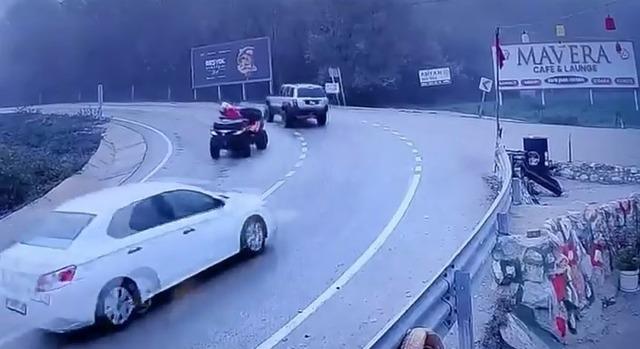 Uludağ yolu buz pistine döndü 4