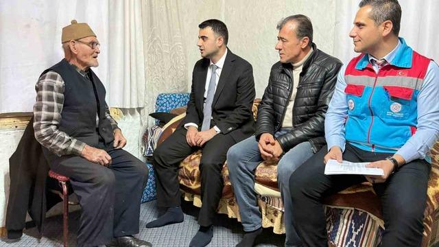 Kaymakam Kılıç vatandaşların kapısını tek tek çaldı