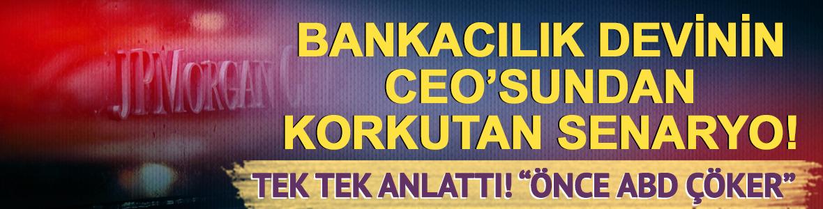 Bankacılık devinin CEO'su açıkladı! "Önce ABD çöker"