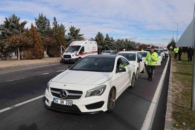 Nevşehir’de 4 otomobil birbirine girdi: 2 yaralı 2