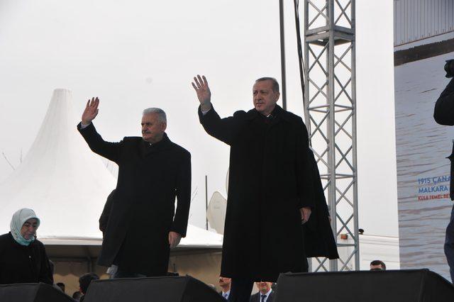 Cumhurbaşkanı Erdoğan: 1915 Çanakkale Köprüsü'nü 18 Mart 2022’de açacağız