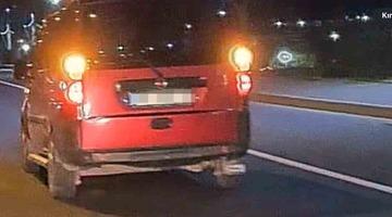 Ordu’da trafiği tehlikeye düşüren sürücüye 14 bin TL ceza