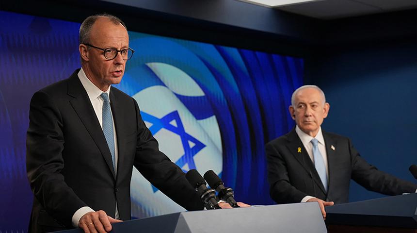 "İkinci aşamanın" sinyalini verdi: Alman Başbakan Merz'ten toplantıda Netanyahu'ya imalı sözler