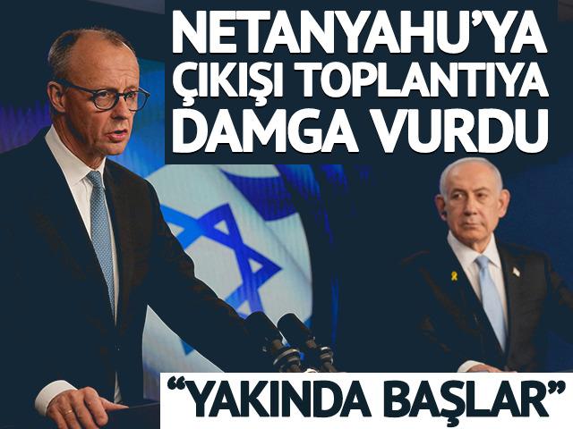 Netanyahu'ya çıkışı toplantıya damga vurdu