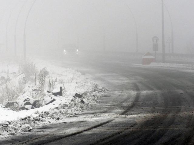 Kars'ta sis ulaşımı olumsuz etkiliyor