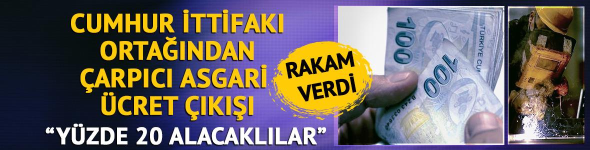 Dikkat çeken asgari ücret rakamı! Rakam ve artış oranı verdi