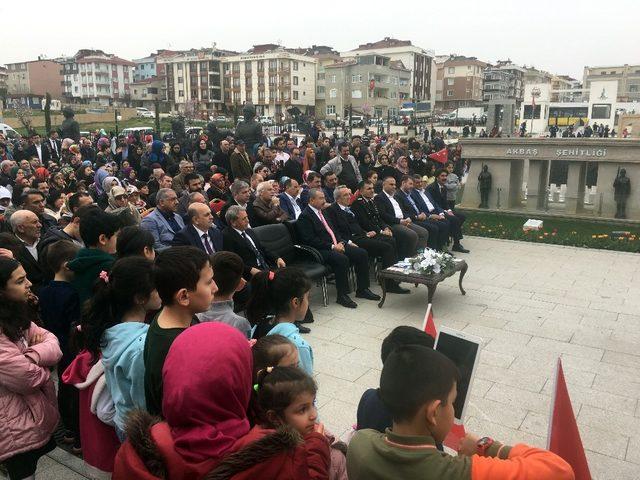 Sancaktepe’de Çanakkale Zaferi’nin 103’üncü yıl dönümünü anıldı