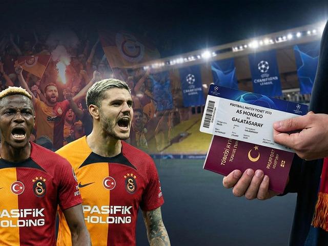 Şampiyonlar Ligi'nde Monaco korkudan titriyor: Galatasaraylılara "Pasaport" operasyonu!