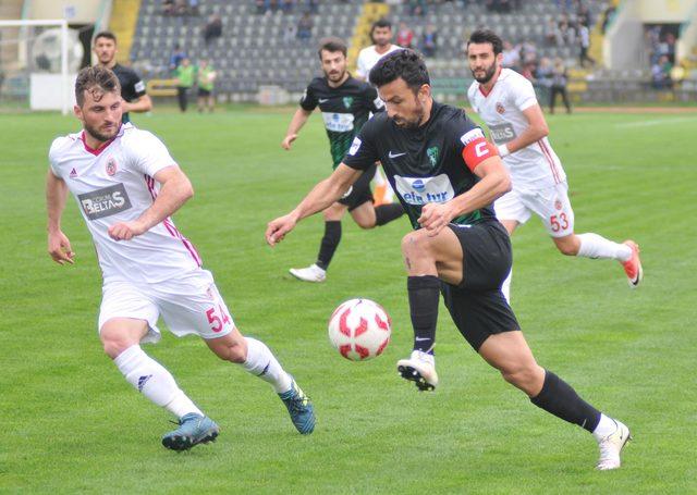 Kocaelispor-Çorum Belediyespor: 1-1