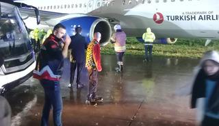İstanbul'da yolcu uçağı pistten çıktı!