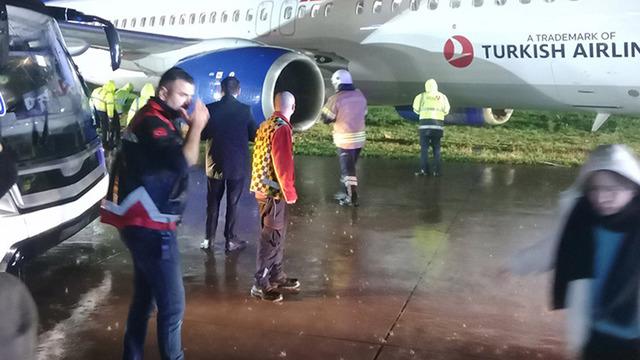 İstanbul'da yolcu uçağı pistten çıktı!