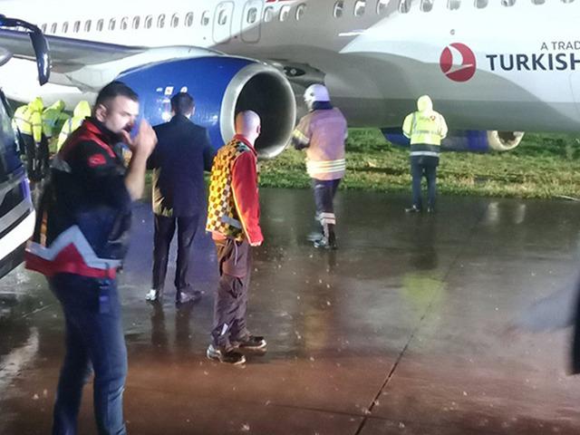 İstanbul'da yolcu uçağı pistten çıktı!