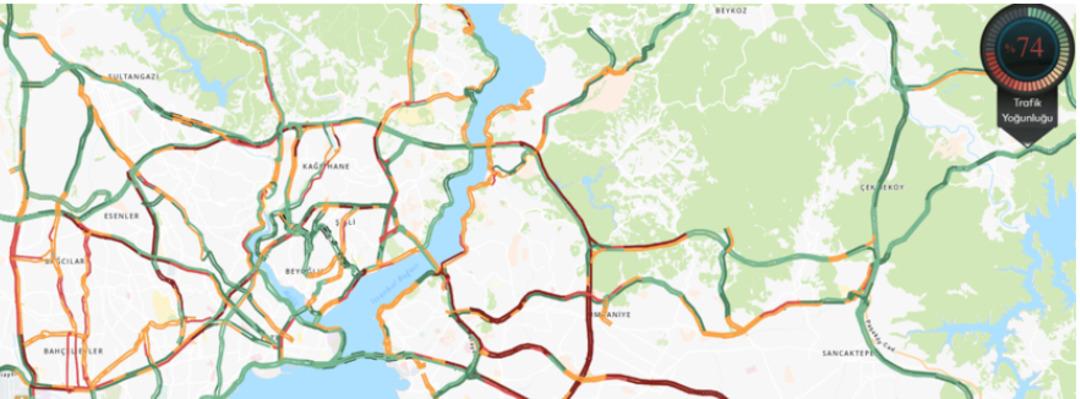 Haftanın ilk iş gününde trafik kilit! İstanbullular dikkat! 1