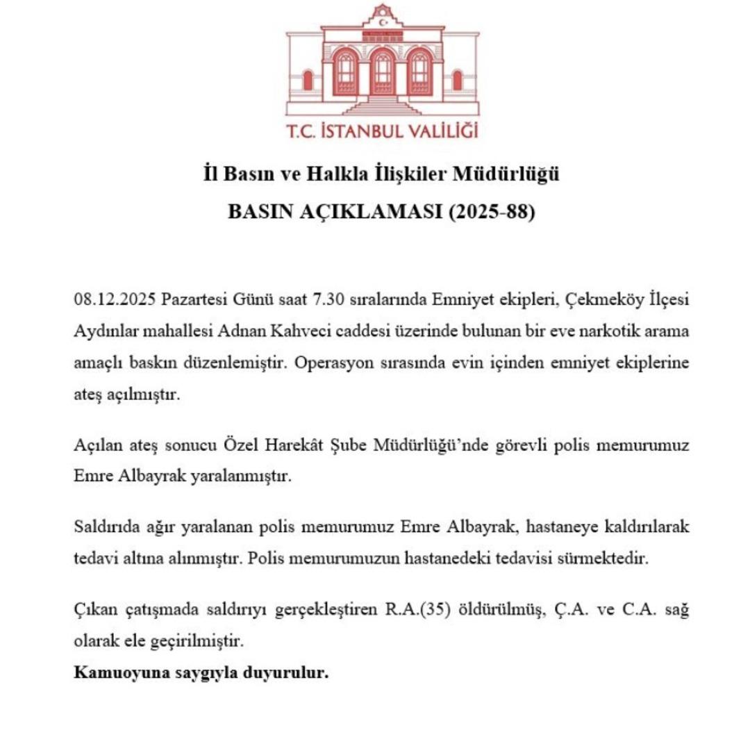 Baskın sırasında ateş açıldı! Acı haber geldi: 1 polisimiz şehit oldu 3