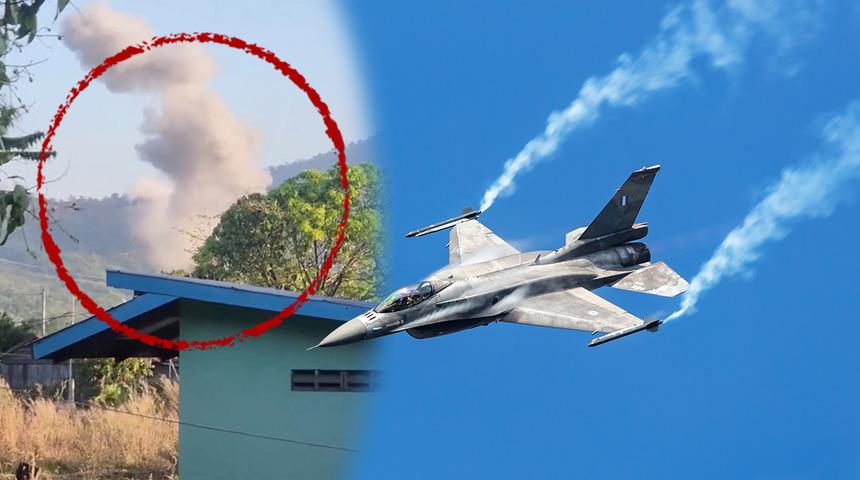 F-16 ve roketler havada uçuştu! Tayland ile Kamboçya arasında tehlikeli savaş çıktı