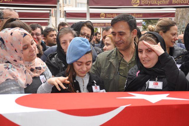 Afrin şehidi Binbaşı Dunca, Eskişehir'de toprağa verildi