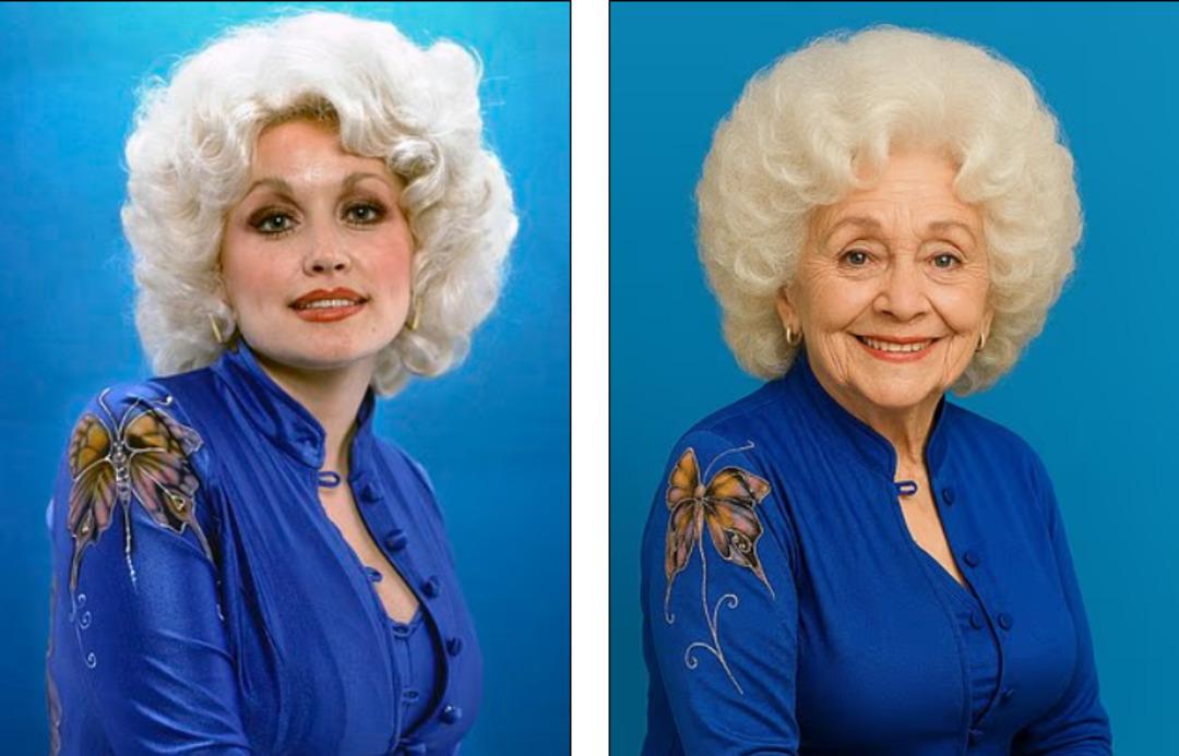 79 yaşındaki Dolly Parton yapay zekanın tasarladığı estetiksiz halini gören tanıyamadı 3