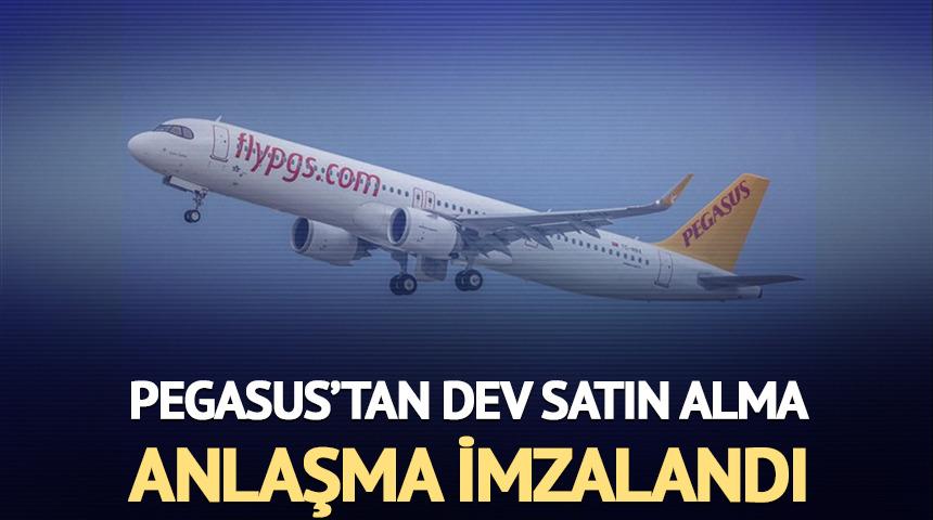 Pegasus'tan dev satın alma: Anlaşma imzalandı