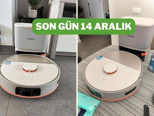 Philips robot süpürgelerde anında 1000 TL indirimi başladı!