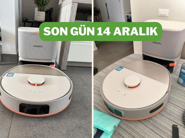 Philips robot süpürgelerde anında 1000 TL indirimi başladı!