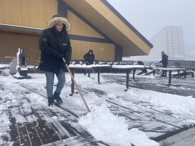 Bolu nun yüksek kesimlerinde kar yağışı etkili oldu 3