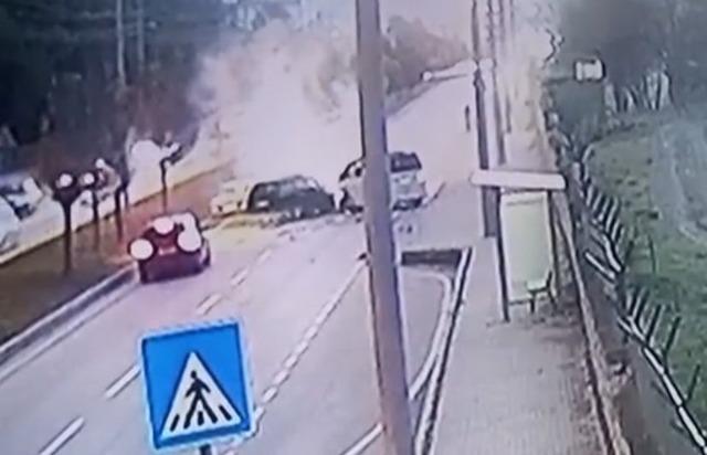 Burdur’daki feci kazanın güvenlik kamerası ortaya çıktı 1