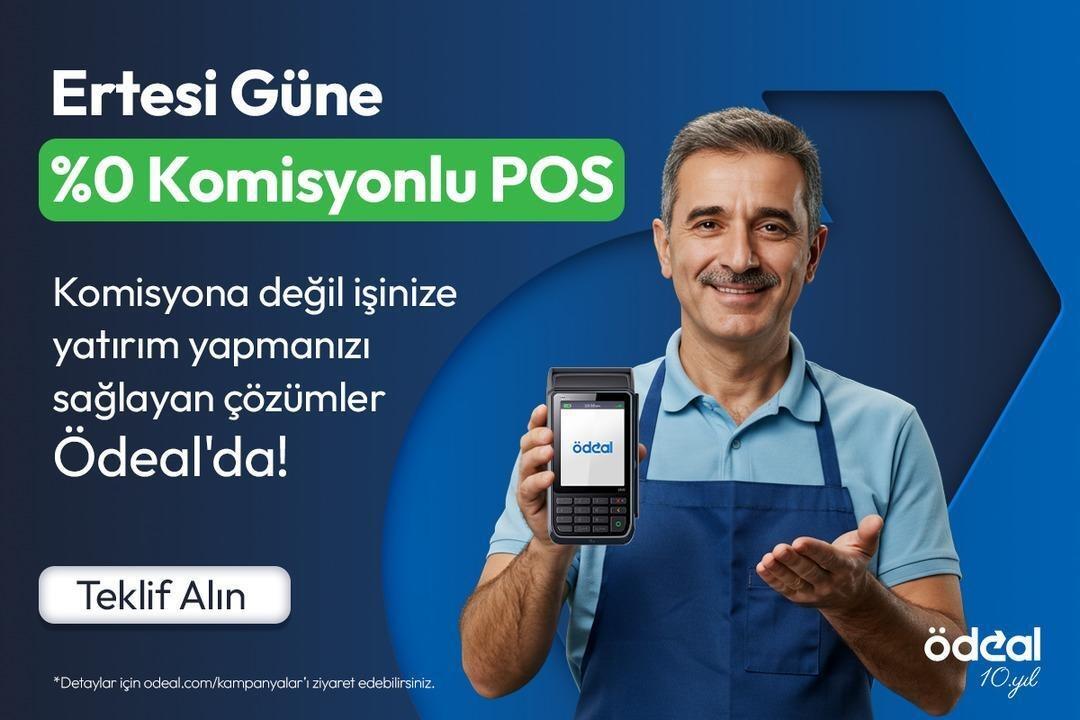 Ertesi güne %0 komisyonlu POS çözümü Ödeal’da! 3