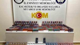 Samsun’da kaçak tütün ve elektronik sigara ürünleri ele geçirildi