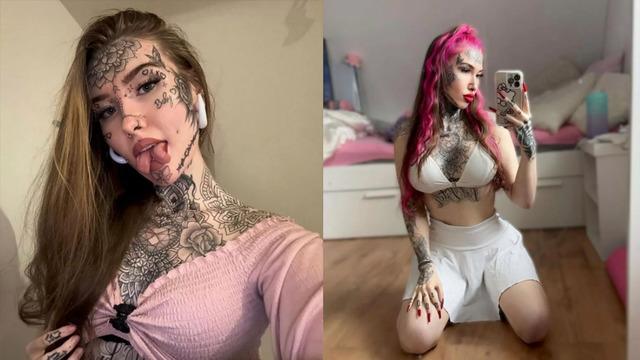 Vücudunu baştan sona kaplatıp dilini ikiye ayırdı! Yeni hedefi ise şaşkına çevirdi