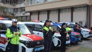 Sinop’ta emniyet ve jandarmaya 19 yeni araç tahsis edildi