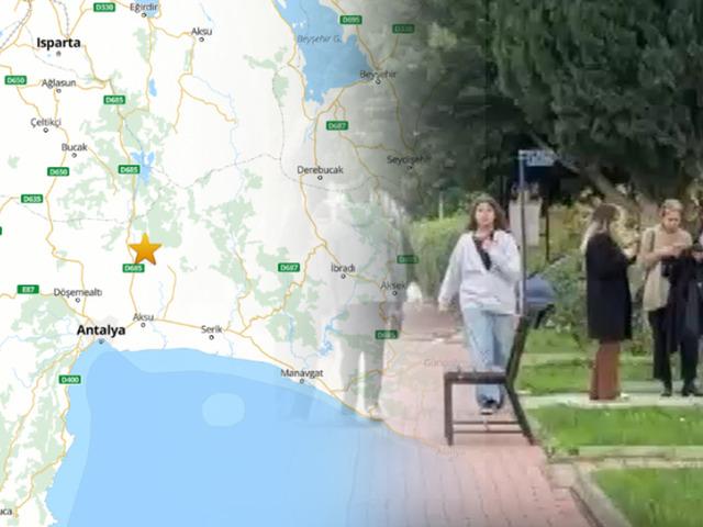 Son dakika deprem: Bu seferki daha b&uuml;y&uuml;k! Antalya'da saatler sonra bir deprem daha