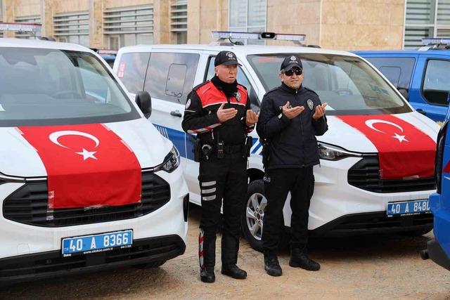 Kırşehir güvenlik filosu güçlendi: 87 araç hizmete alındı 6
