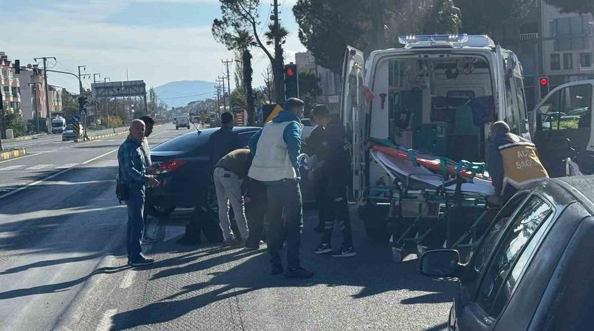 Ortaca’da trafik kazası: 1 yaralı