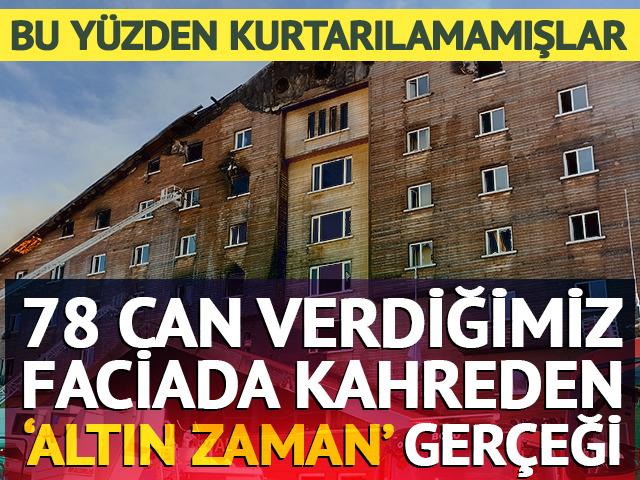 78 can verdiğimiz faciada 'altın zaman' ger&ccedil;eği kahretti