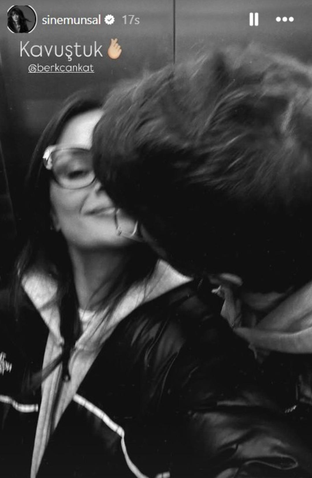 Uzak Şehir in Alya sı Sinem Ünsal aşka geldi! Sevgilisini öpmeye doyamadı  3