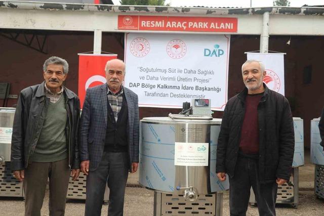 Elazığ’da üreticilere süt soğutma tankı dağıtıldı 1
