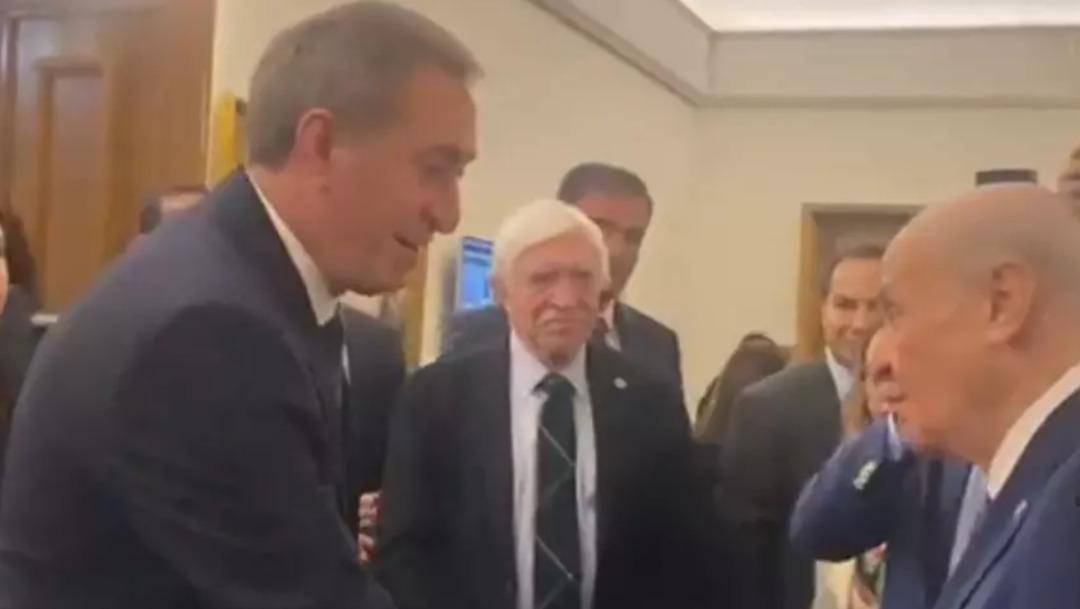 Devlet Bahçeli, DEM Partilileri alkışladı çaya davet etti 3