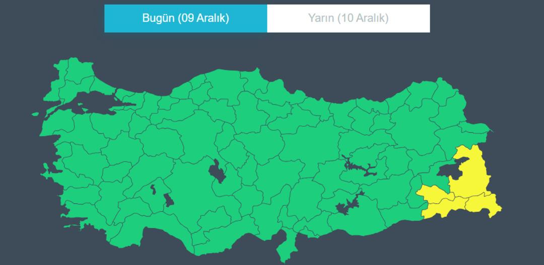 Meteoroloji il il uyardı! Kuvvetli yağış, fırtına ve kar geliyor: 4 ilde sarı alarm! 2