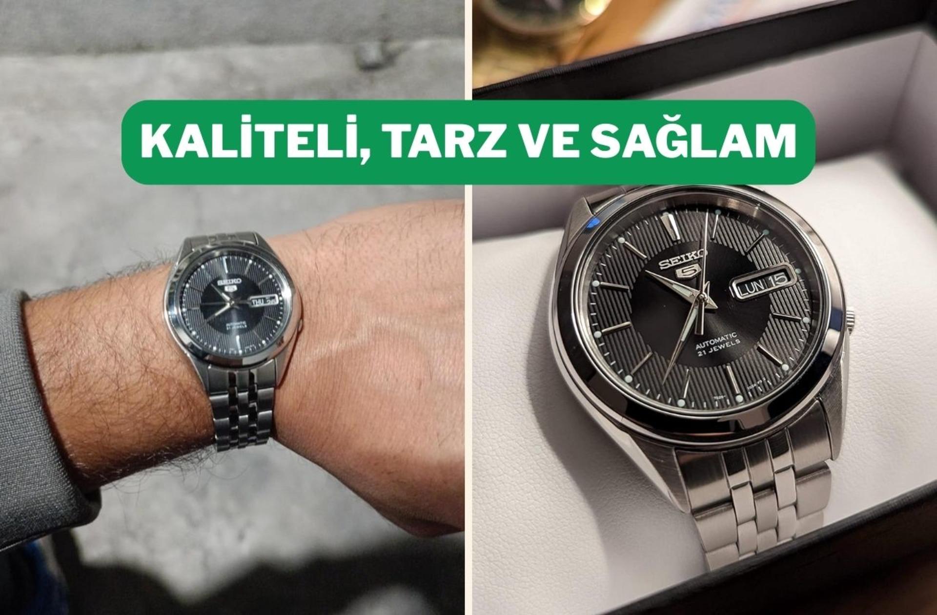 Şık ve zamansız tasarımlı Seiko erkek kol saatinde indirim var!