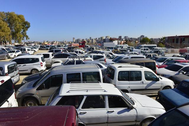 Yediemin otoparkında çürüyorlar