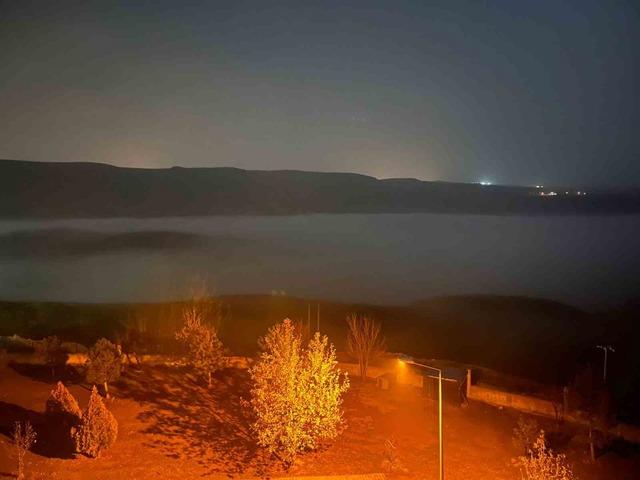 Batman’da Dicle Nehri üzerinde sis denizi 2
