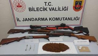 Bilecik’te uyuşturucu operasyonu: 2 gözaltı