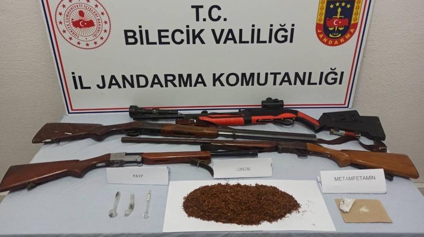 Bilecik’te uyuşturucu operasyonu: 2 gözaltı