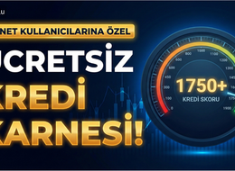 Mynet kullanıcılarına özel ücretsiz kredi karnesi