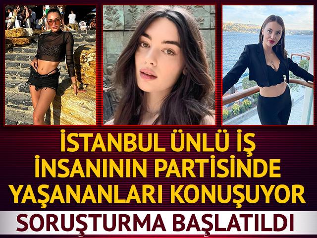 İş insanının doğum g&uuml;n&uuml;nde olay &ccedil;ıktı! Model, turist kızı darp etti