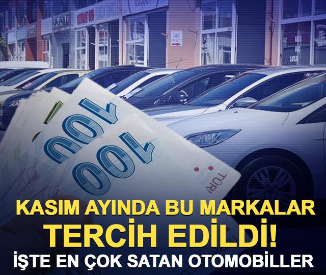 Kasım ayında bu markalar tercih edildi! İşte en çok satan otomobiller